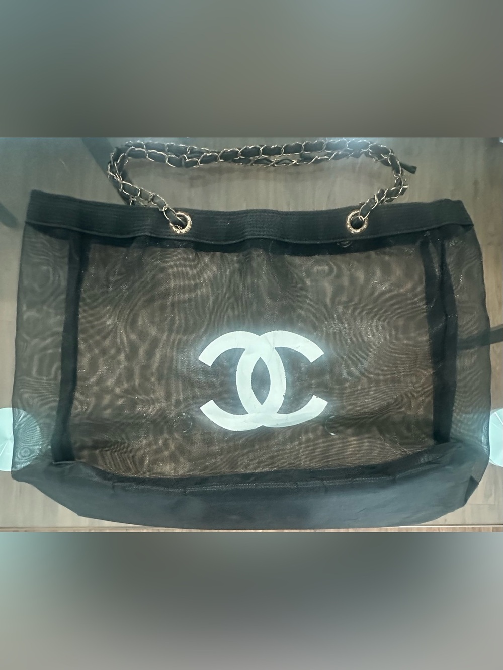 Chanel Paris Mesh Tote